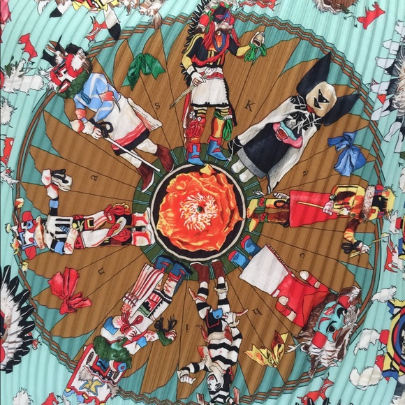 DESIGNER ▪️HOST PICK✨ HERMES KERMIT OLIVER SCARF - Picture 13 of 16